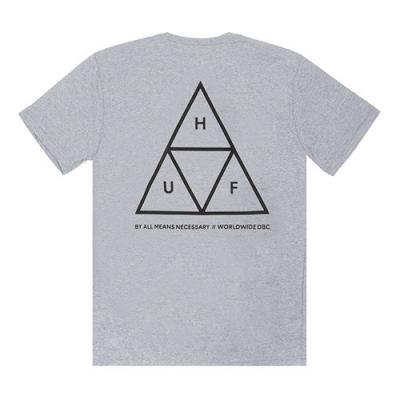 TRIPLE TRIANGLE TEE-GRY(blk)