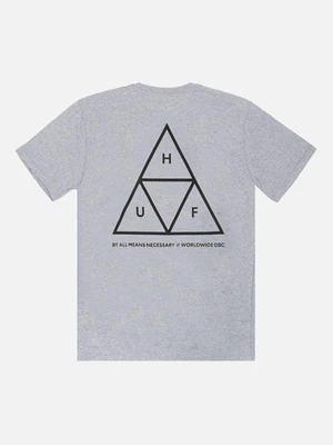 TRIPLE TRIANGLE TEE-GRY(blk)
