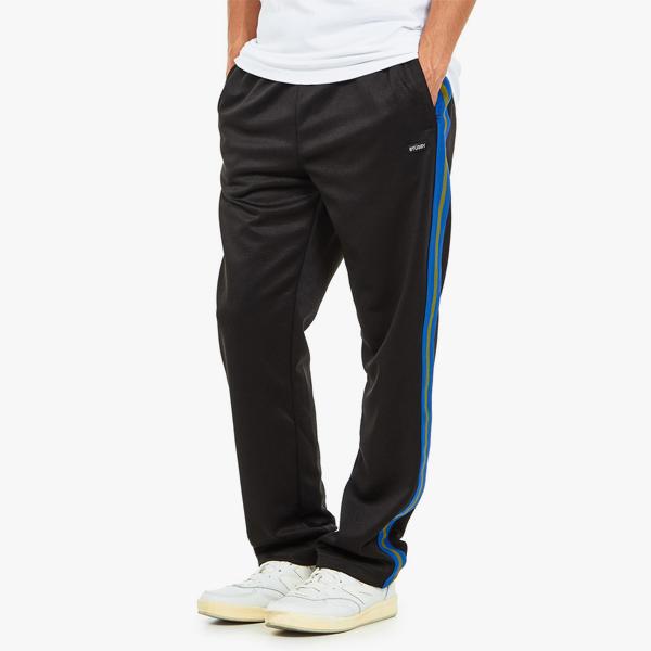 POLY TRACK PANTS-BLACK