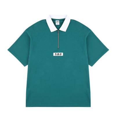 5.B.O COLLAR T-SHIRTS_green