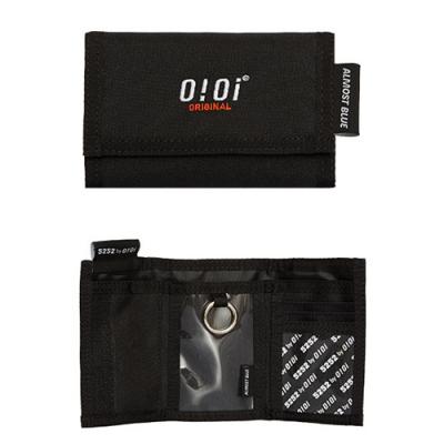 5252 BY O!Oi X ALMOST BLUE VELCRO WALLET_black