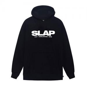 HUF X SLAP HOODIE-BLK