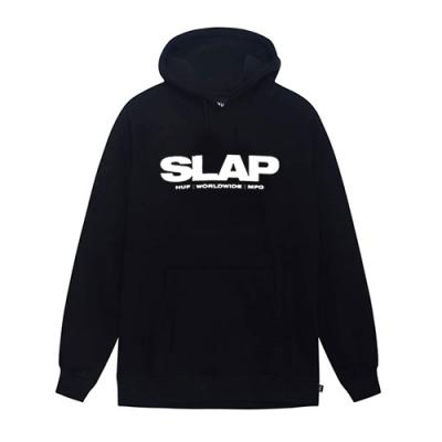 HUF X SLAP HOODIE-BLK