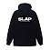HUF X SLAP HOODIE-BLK