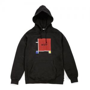 PRIMARY BOX LOGO HOODIE-BLK