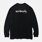 (LT03) LOGO LONG SLEEVE-BLACK