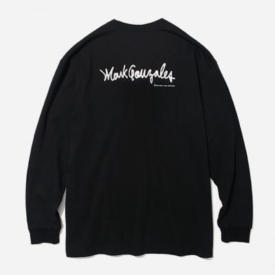 (LT03) LOGO LONG SLEEVE-BLACK