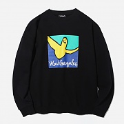 SIGNATURE LOGO CREWNECK-BLACK