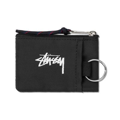 NYLON COIN WALLET-BLK