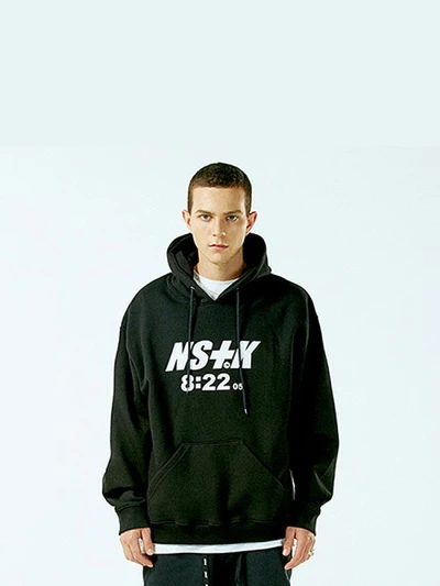 NSTK 822 HOODIE BLACK (NK18A021H)