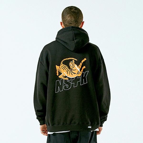 NSTK ROARING HOODIE BLACK (NK18A012H)