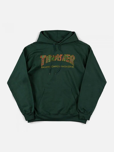 데이비스 후드티 FOREST GREEN
