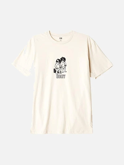 (163081821)CURIOUS KIDDOS TEE-NATURAL