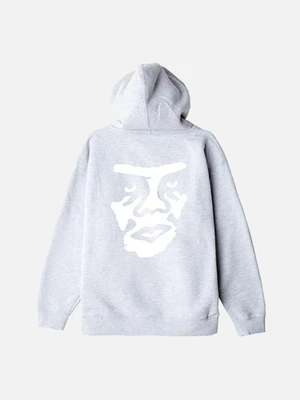 (111751247)THE CREEPER ZIP HOOD-HEATHER GREY