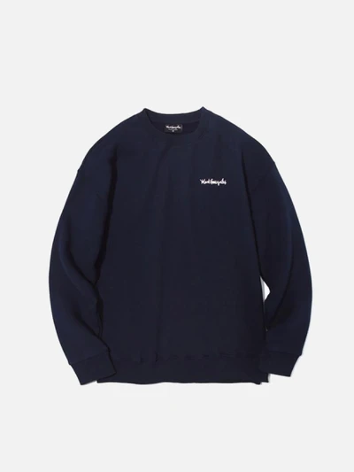 (CR04) MARK GONZALES CREWNECK NAVY