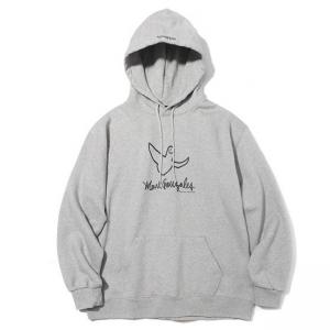 (HD05) SIGNATURE LOGO HOODIE GRAY