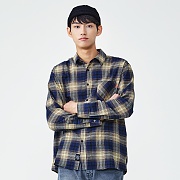 18FW Check Shirt (Beige)