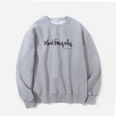 (CR05) M/G LOGO CREWNECK GRAY