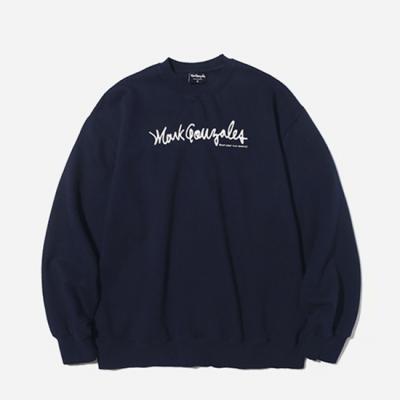 (CR05) M/G LOGO CREWNECK NAVY