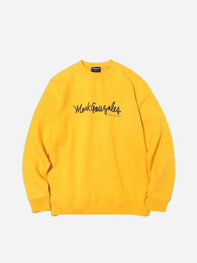 (CR05) M/G LOGO CREWNECK YELLOW