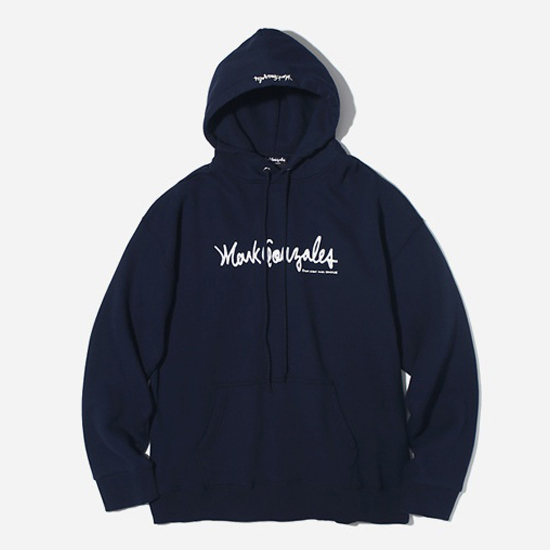 (HD11) MARK GONZALES HOODIE NAVY