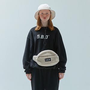 5.B.O FLEECE JUMPER-BLACK