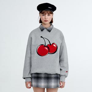[재입고] BIG CHERRY SWEATSHIRT HA [GRAY]