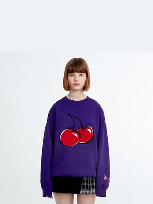 [재입고] BIG CHERRY SWEATSHIRT HA [PURPLE]