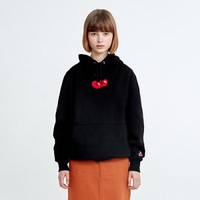 [재입고]MIDDLE CHERRY HOODIE HA [BLACK]