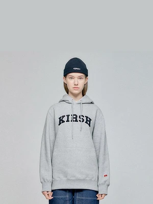 KIRSH ARCH LOGO HOODIE HA [GRAY]