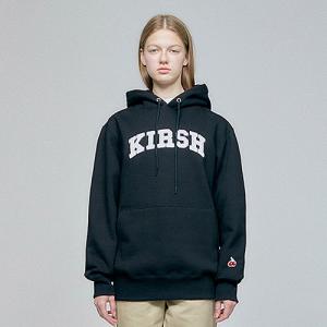KIRSH ARCH LOGO HOODIE HA [BLACK]