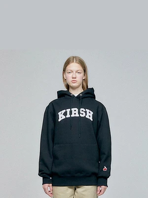 KIRSH ARCH LOGO HOODIE HA [BLACK]