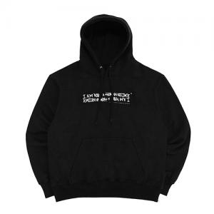 AUTOGRAPH LOGO HOODIE-BLACK/WHITE