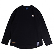 [ROMANTIC CROWN] 2009 Flag Long Sleeve_navy