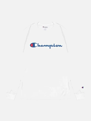 (GT78H) 가슴로고 스크립트 클래식 긴팔티 WHITE