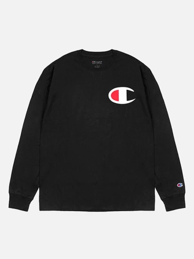 (GT78H) 빅C 클래식 긴팔티 BLACK