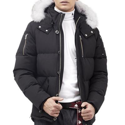 (국내배송) (MK2228M3Q_290) 2018 쓰리쿼터 남자패딩 MENS 3Q JACKET-BLACK (wht fur)