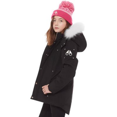 (국내배송) (MK2631YUP_290) 2018 유니섹스 아동용 패딩 UNISEX PARKA-BLACK (wht fur)
