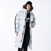 NSTK LINE BENCH PARKA SILVER