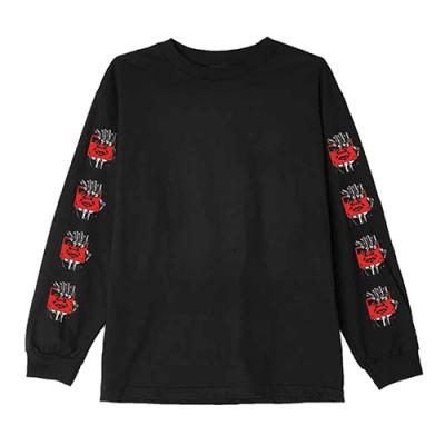 (164901864) FINAL EMBRACE LONG SLEEVE TEE-BLK