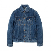 WASHED DENIM JACKET(ESVJ09)-[WA]