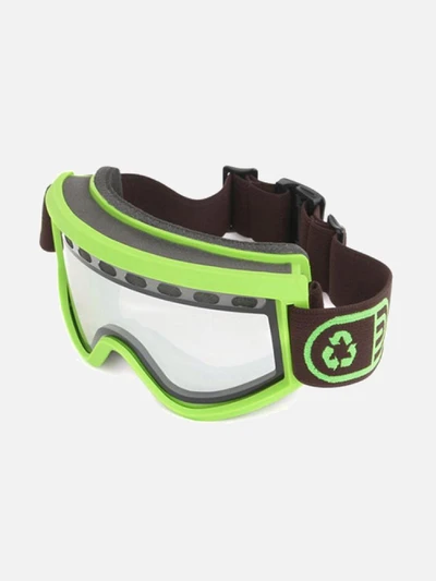 [AIRBLASTER] PROAM GOGGLE LIME (SILVER LENS)