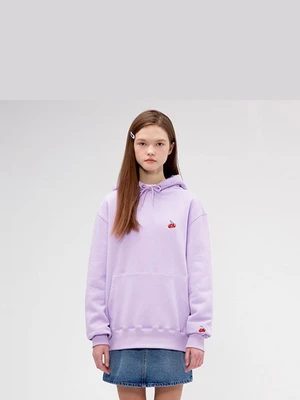 SMALL CHERRY HOODIE IS [PURPLE]