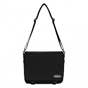 MESSENGER BAG IS [BLACK]