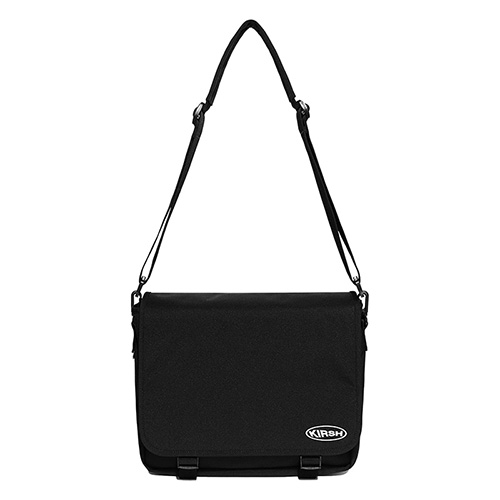 MESSENGER BAG IS [BLACK]