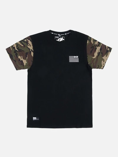 [DGK] FLAG TEE-BLK