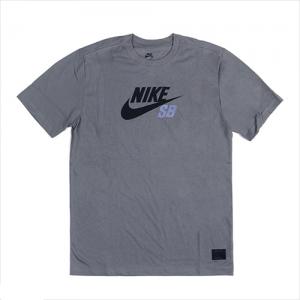 QT SB DF ICON LOGO TEE-GRAY