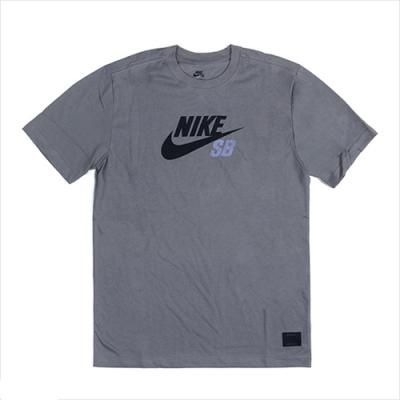QT SB DF ICON LOGO TEE-GRAY