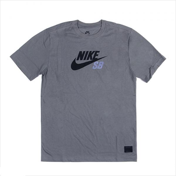 QT SB DF ICON LOGO TEE-GRAY