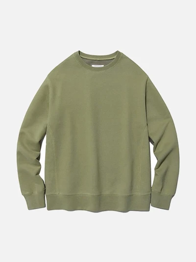 [ISVT21] DYED COLOR CREWNECK IS [BEIGE]